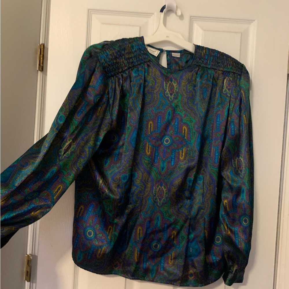 Michelle Stuart Vintage Paisley top